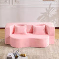 Canapé-lit futon pliant convertible moderne avec oreillers, canapé-lit en mousse confortable pour salon, appartement